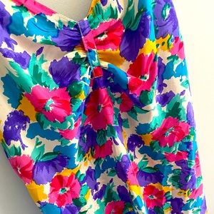 Vintage 100% silk slip dress